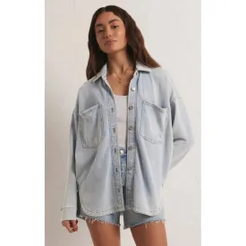 Z Supply All Day Knit Denim Jacket